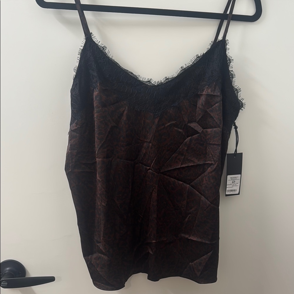 Lace Trim Cami Top